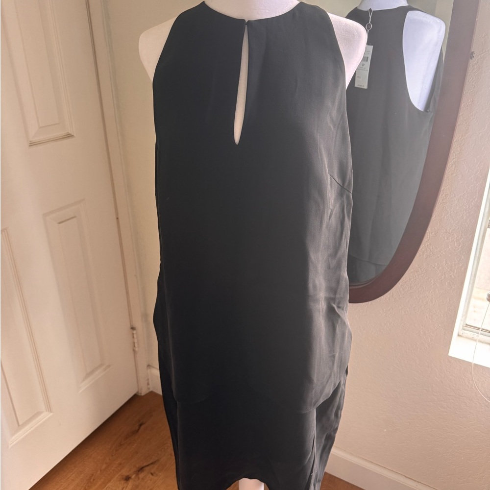 Ralph Lauren Purple Label Black Keyhole Mini Dress